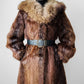 1970s Maritime Furriers Aline Collared Fur Jacket - Sz. S