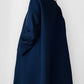 1950s - 1960s Navy Blue Fur Collared Overcoat