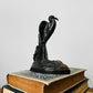 1920s Art Deco Cast Metal Crane Bookend