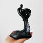 1920s Art Deco Cast Metal Crane Bookend