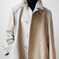 1960s LONDON FOG Beige Wool Overcoat - Sz. M/L