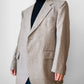 1950s - 1960s Mid-Century Hawthorne's Taupe Tweed Sport Coat Blazer