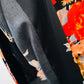 Vintage 1970s Long Black Floral Patterned Skirt - Sz. S/M (Copy) (Copy)