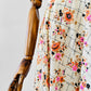 Vintage Late 20th Century Floral Fit and Flare Dress - Sz. S (Copy)