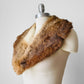 1950s - 1960s Toffee and Cream Fur Collar