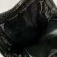 Vintage 1970s Black Woven Bag