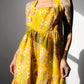 1960s - 1970s Handmade Floral Halter Prairie Summer Dress - Sz. M/L