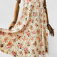 Vintage Late 20th Century Floral Fit and Flare Dress - Sz. S (Copy)
