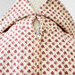 1970s - 1980s Saks Fifth Avenue Floral Patterned Dress - Sz. Small