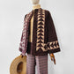 1970s Handmade Corduroy and Patchwork Quilted Jacket - Sz. S/M