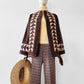 1970s Handmade Corduroy and Patchwork Quilted Jacket - Sz. S/M
