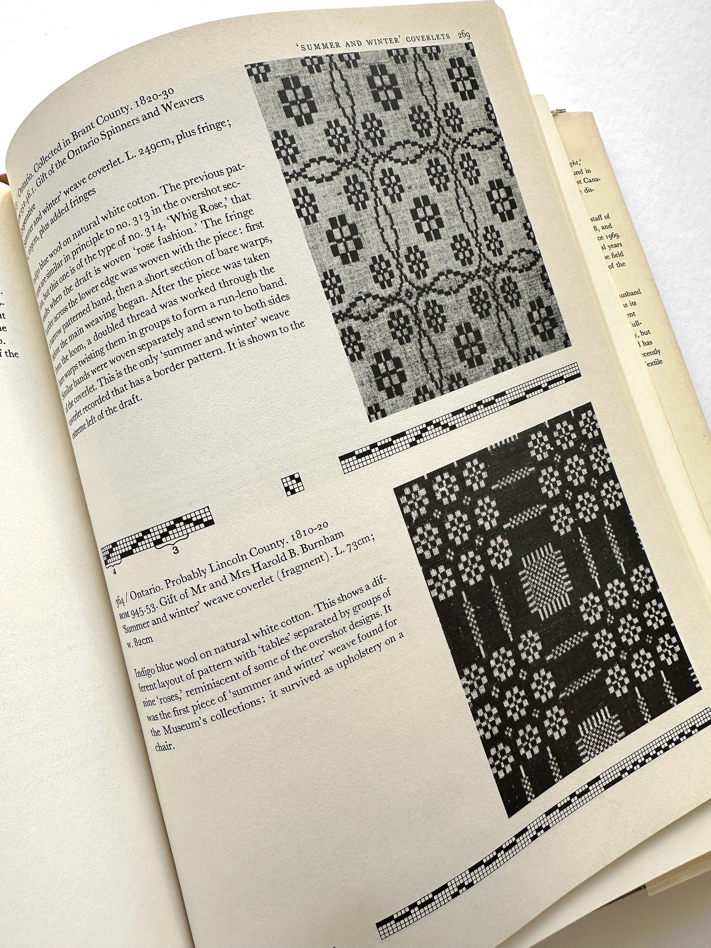1970s Keep Me Warm One Night Handweaving Book By Burnham and Burnham