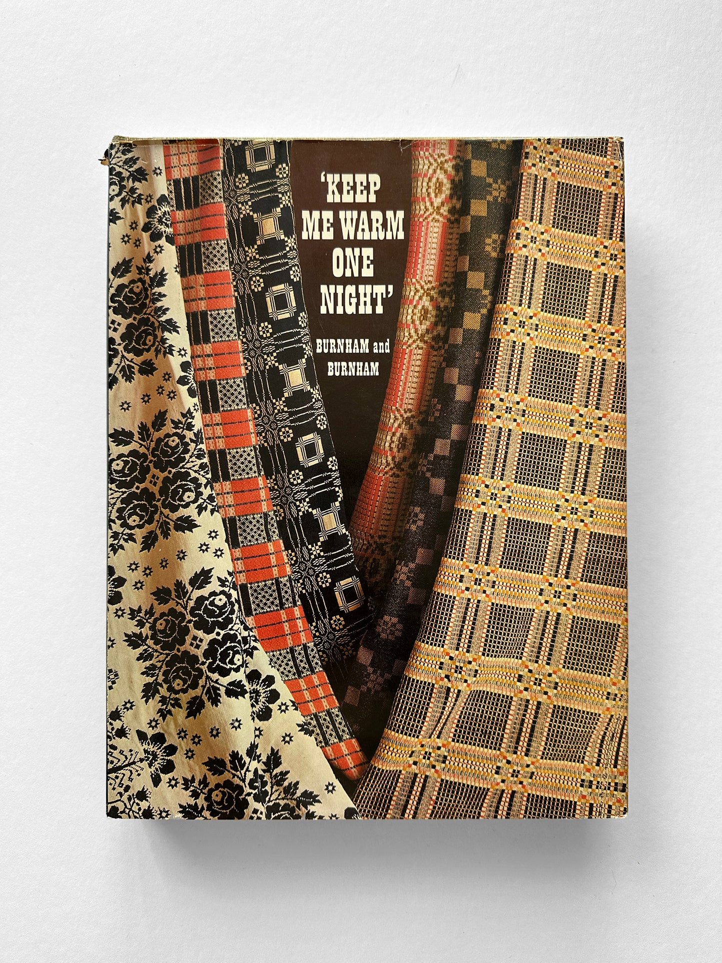 1970s Keep Me Warm One Night Handweaving Book By Burnham and Burnham