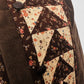 1970s Handmade Corduroy and Patchwork Quilted Jacket - Sz. S/M