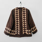 1970s Handmade Corduroy and Patchwork Quilted Jacket - Sz. S/M