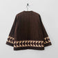 1970s Handmade Corduroy and Patchwork Quilted Jacket - Sz. S/M