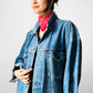 1970s - 1980s Standard Wash LEVI's Denim Blue Jean Jacket - O/S