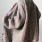 1980s Handknit Mixed Yarn Wool Oversized Cardigan - Sz. O/S
