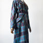 1940s Morsam All Wool Anderson Tartan Plaid Belted Robe - Sz. Sm