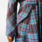 1940s Morsam All Wool Anderson Tartan Plaid Belted Robe - Sz. Sm