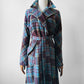 1940s Morsam All Wool Anderson Tartan Plaid Belted Robe - Sz. Sm