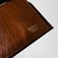 1970s Made in Canada Saddle Brown Soft Cowhide Leather Trifold Wallet