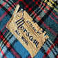 1940s Morsam All Wool Anderson Tartan Plaid Belted Robe - Sz. Sm