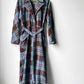 1940s Morsam All Wool Anderson Tartan Plaid Belted Robe - Sz. Sm
