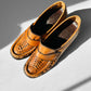 1970s EATON'S Made in Canada Loafer Slip-On Heeled Shoes - Sz. 7-7.5