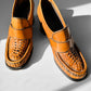 1970s EATON'S Made in Canada Loafer Slip-On Heeled Shoes - Sz. 7-7.5