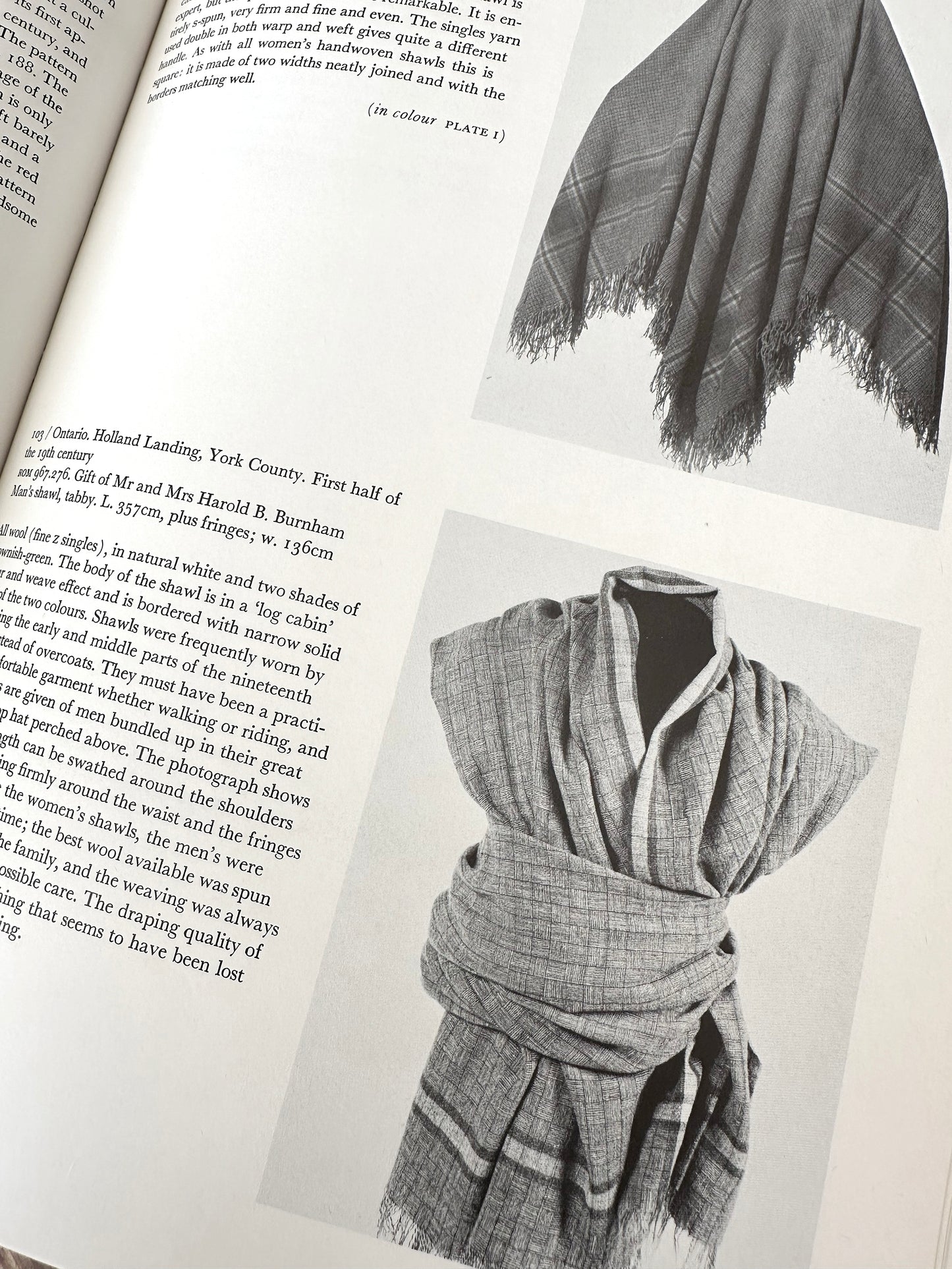 1970s Keep Me Warm One Night Handweaving Book By Burnham and Burnham
