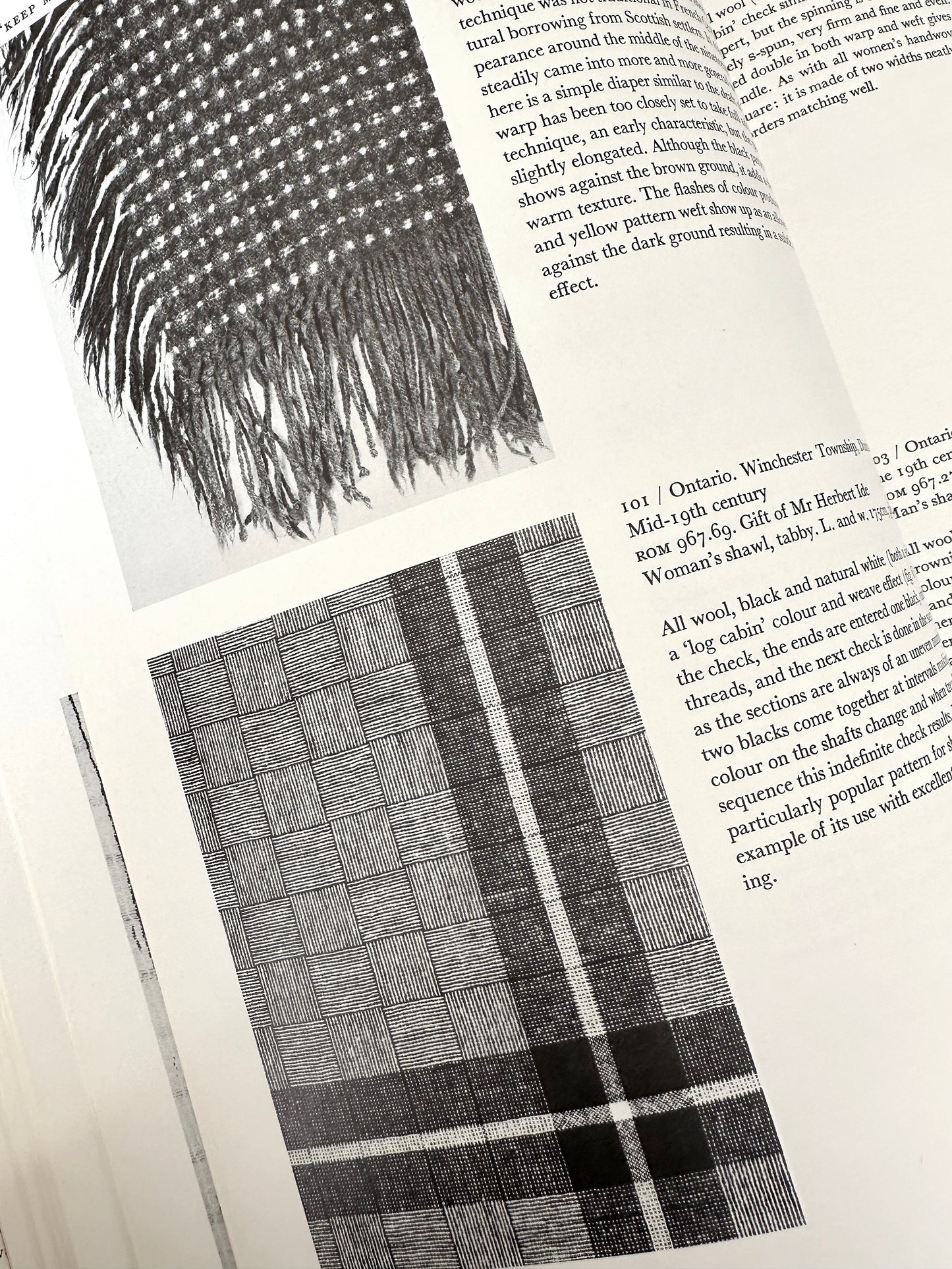 1970s Keep Me Warm One Night Handweaving Book By Burnham and Burnham