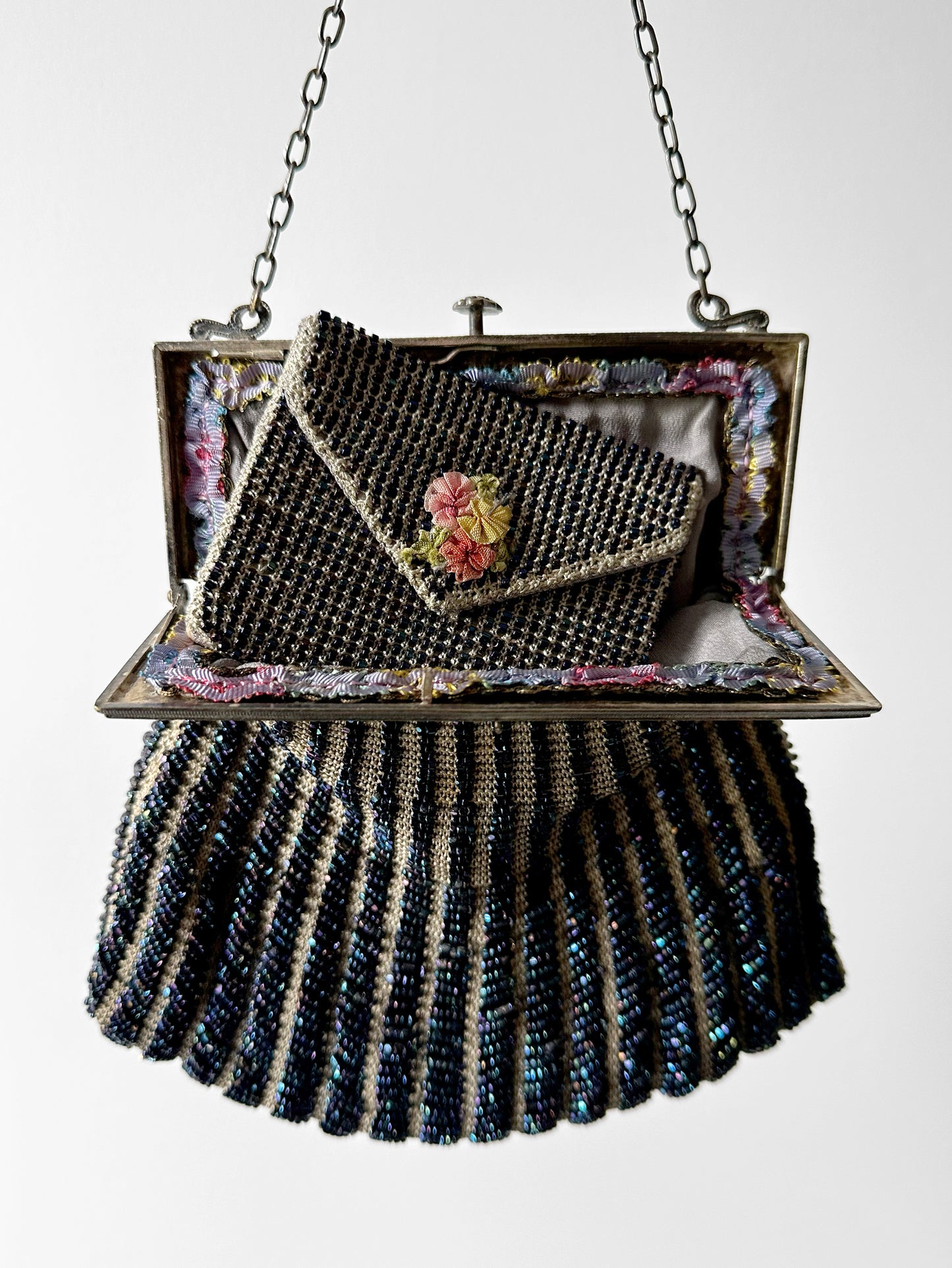 1920s Beaded Evening Bag w/Coin Purse