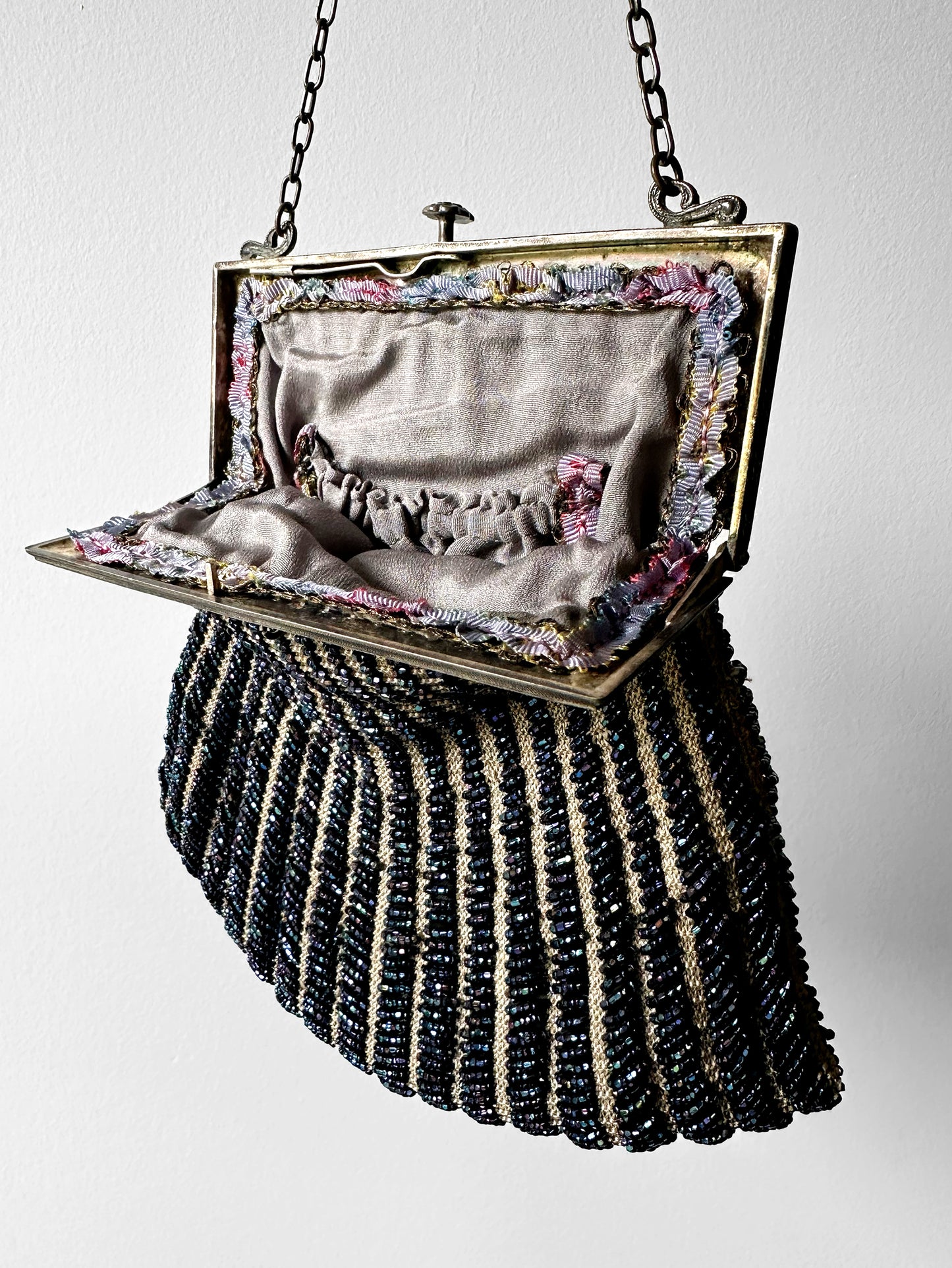 1920s Beaded Evening Bag w/Coin Purse