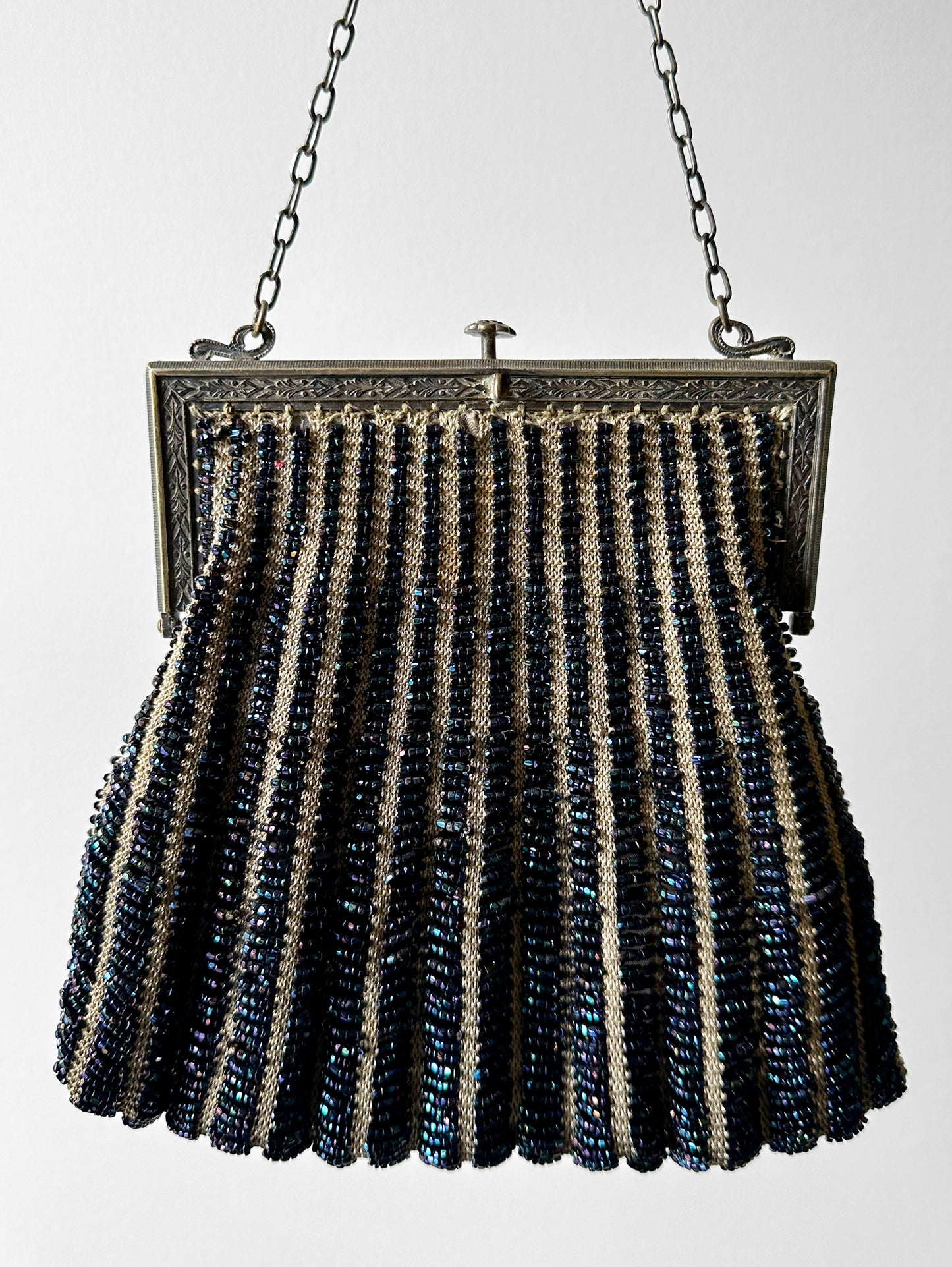 1920s Beaded Evening Bag w/Coin Purse
