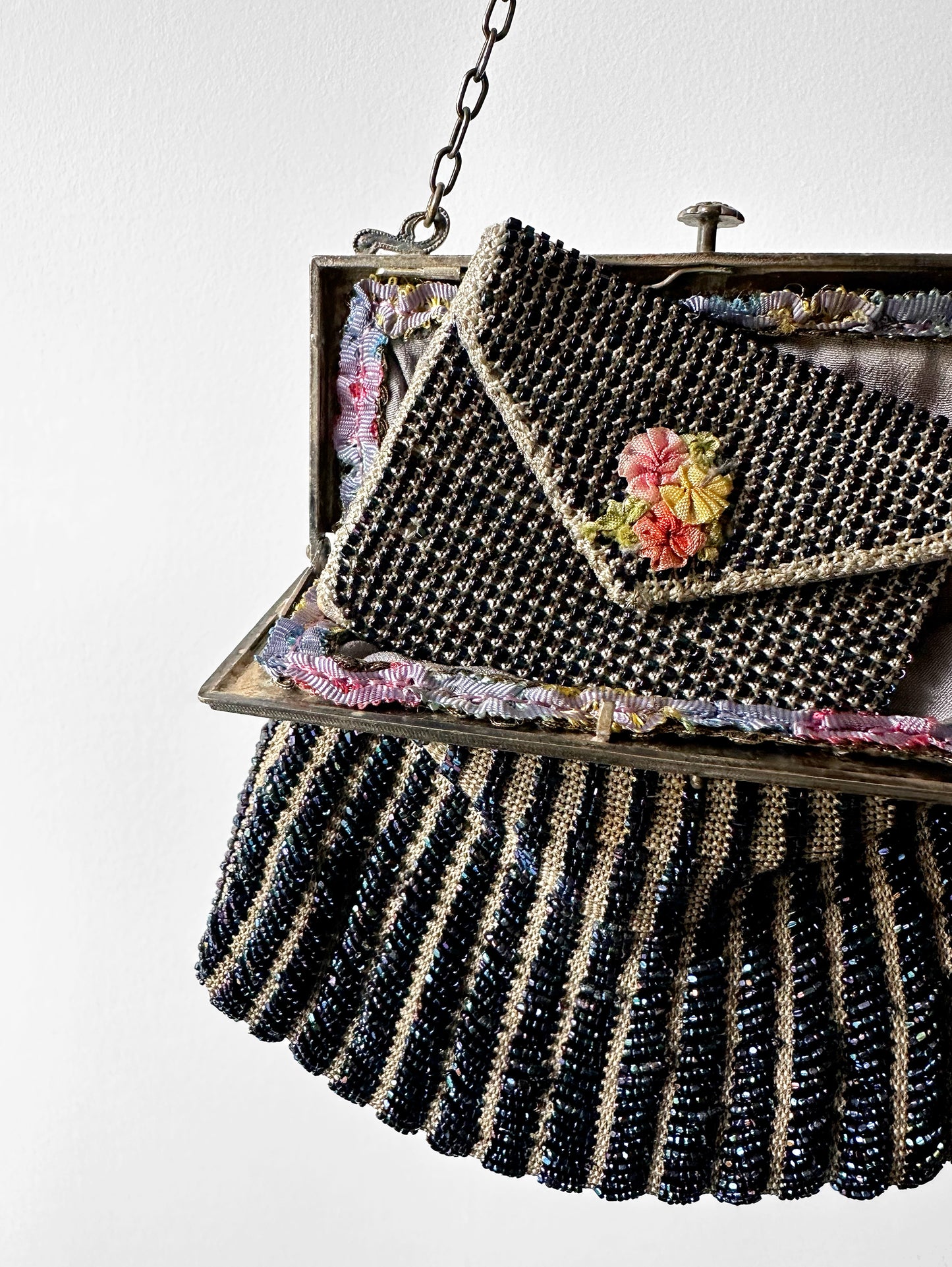 1920s Beaded Evening Bag w/Coin Purse