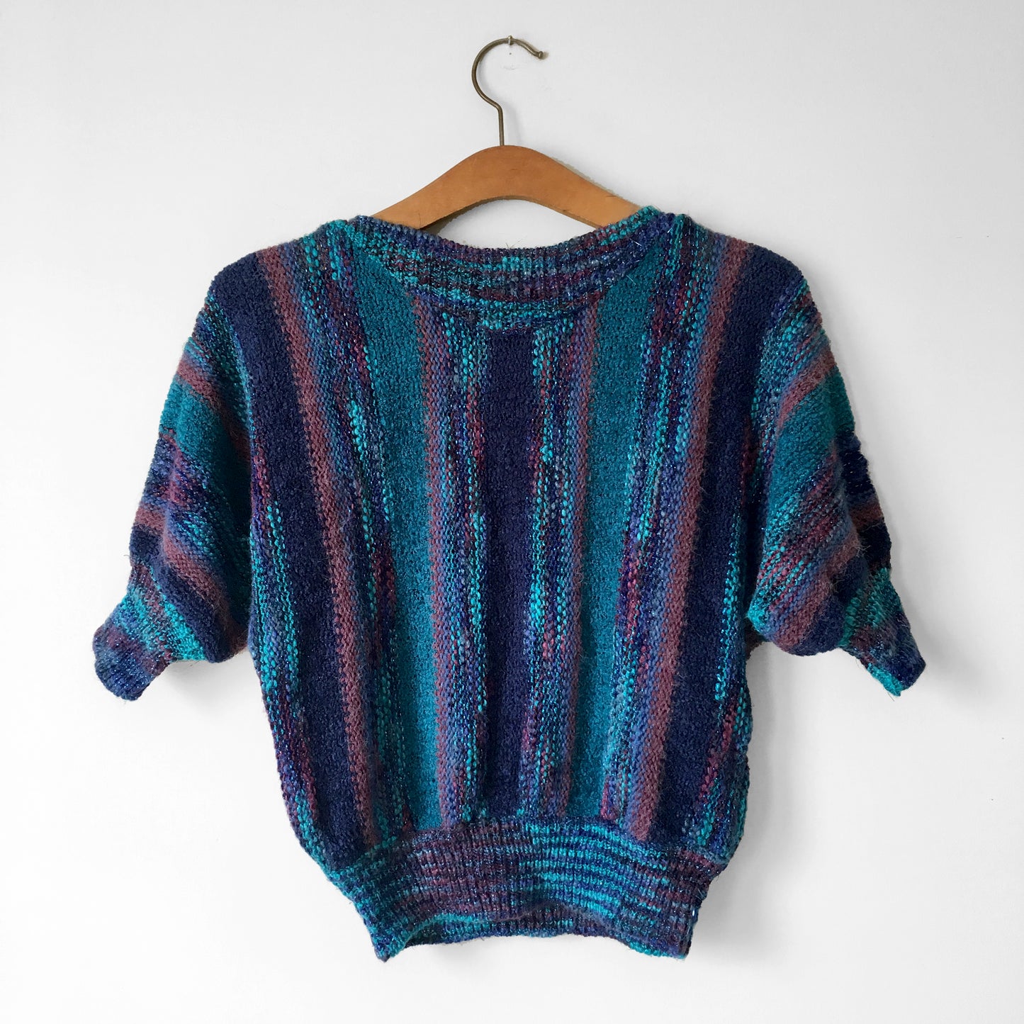 1970s - 1980s Mixed-Knit Sweater