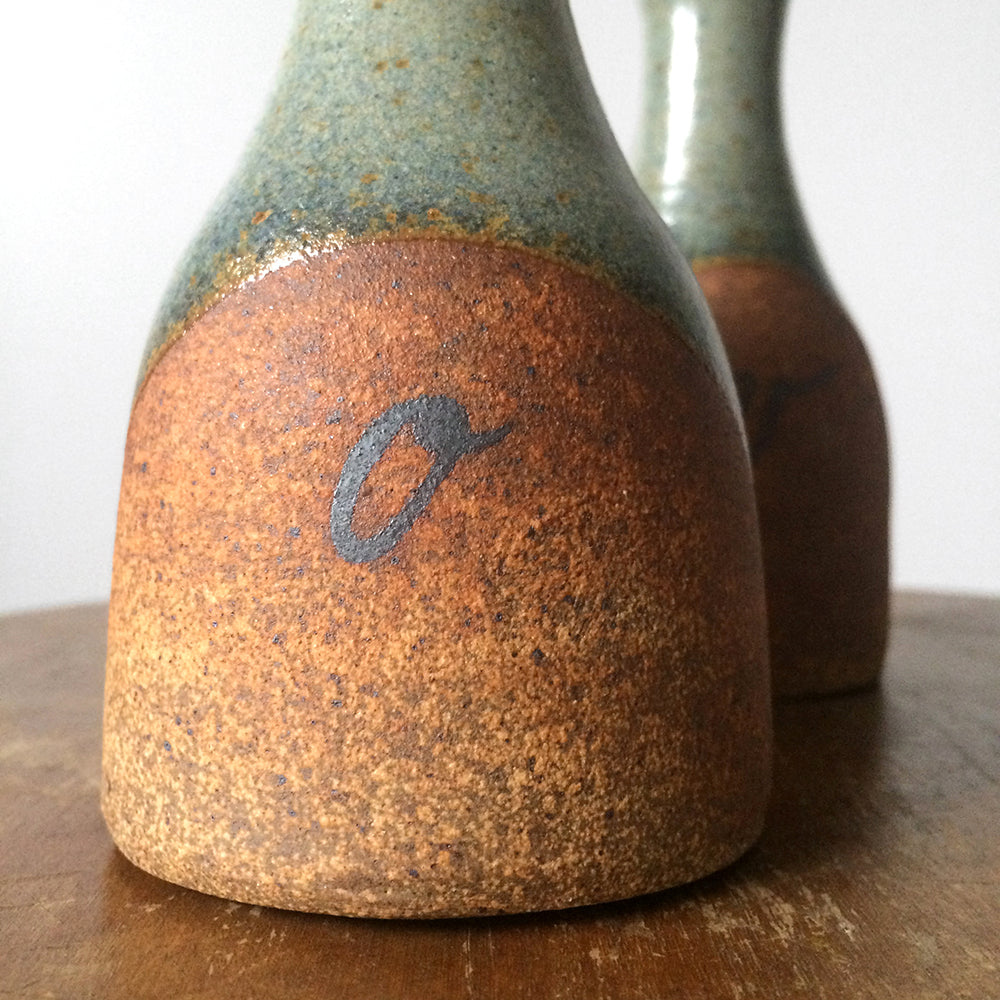 1960s MCM Oil and Vinegar Pottery Jugs