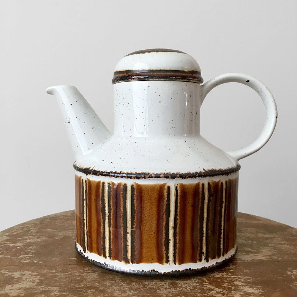 1960s MCM Mid-Century Modern Made in England MidWinter, Speckled Ceramic Tea and Coffee Pot