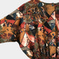 1980s Scenic Patterned One-Piece Jumpsuit