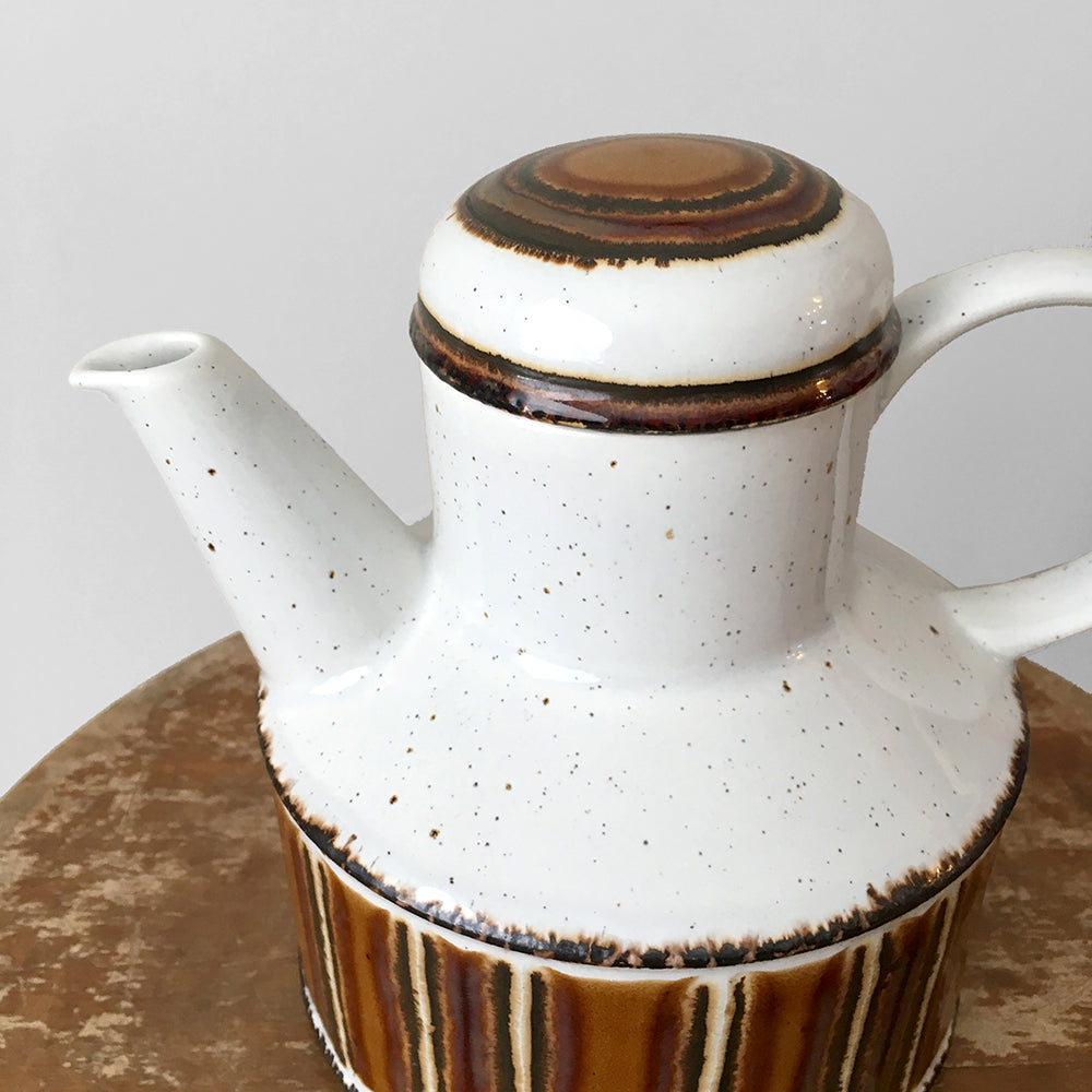 1960s MCM Mid-Century Modern Made in England MidWinter, Speckled Ceramic Tea and Coffee Pot