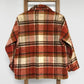 1970s Heavy Fleece Wool Button-Down Plaid Shirt