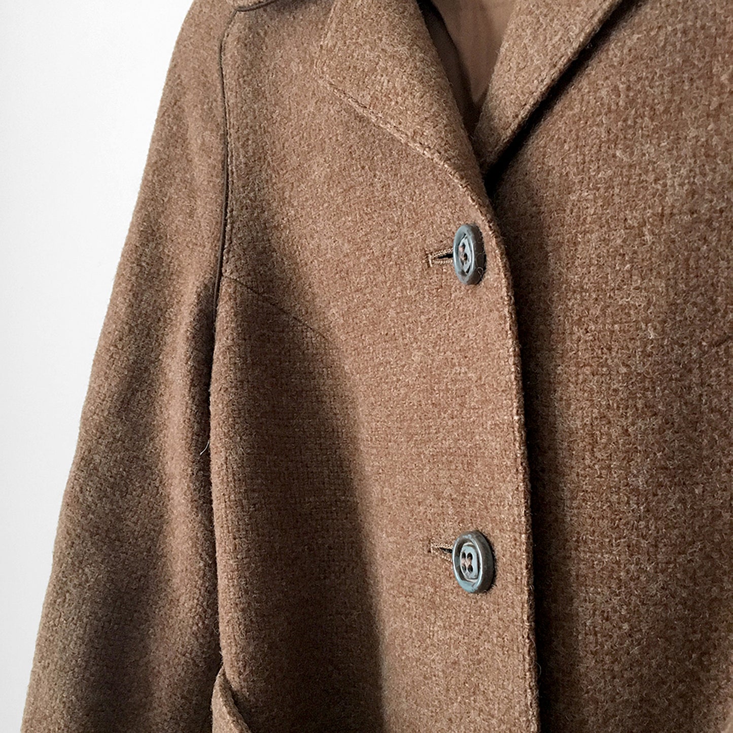 1980s Western Germany Wool Belted Coat