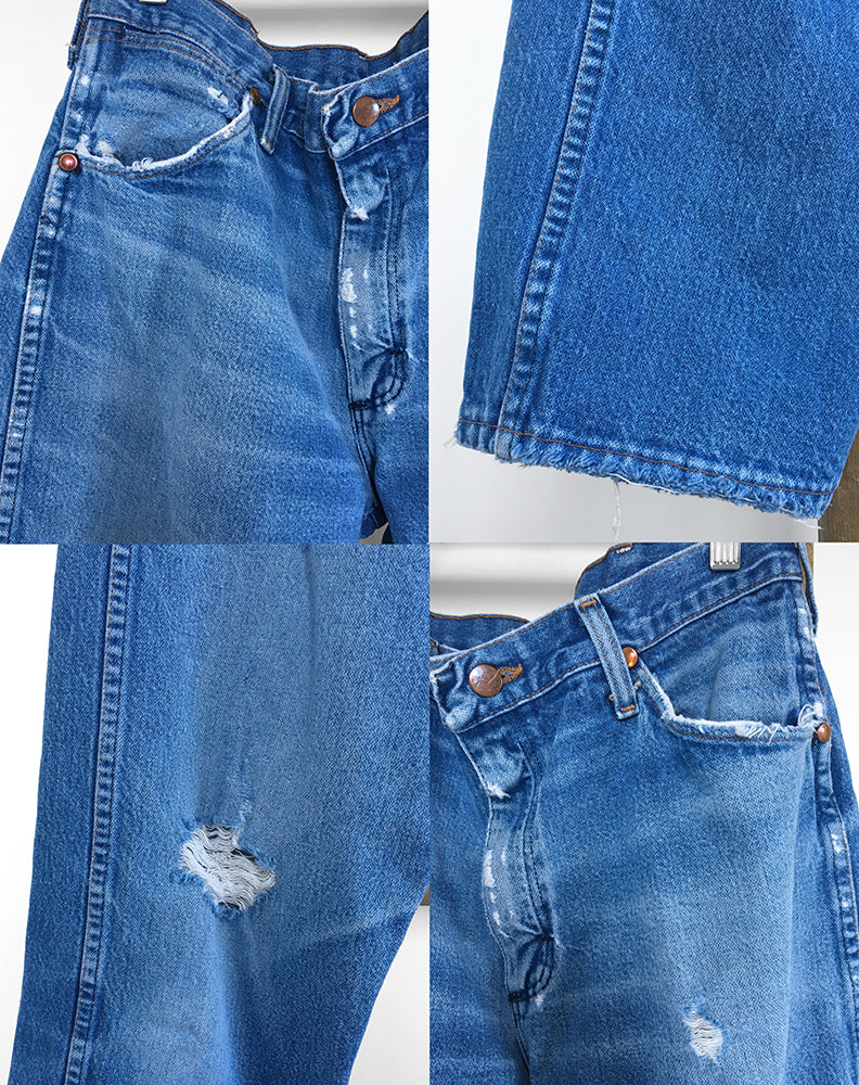 1990s Made in Canada Well Worn Levi's Blue Jeans