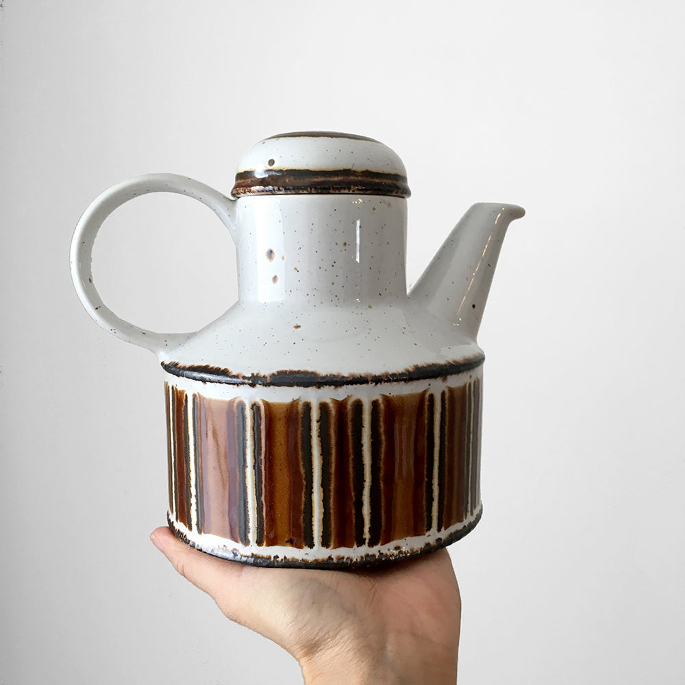 1960s MCM Mid-Century Modern Made in England MidWinter, Speckled Ceramic Tea and Coffee Pot