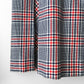 1960s Plaid Pleated A-Line Inverted Pleat Skirt and Jacket Set