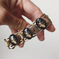 1960s Siam Dancing Lady Link Bracelet