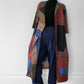 1980s Marimekko Button-Front Made in Finland Patterned Duster Dress