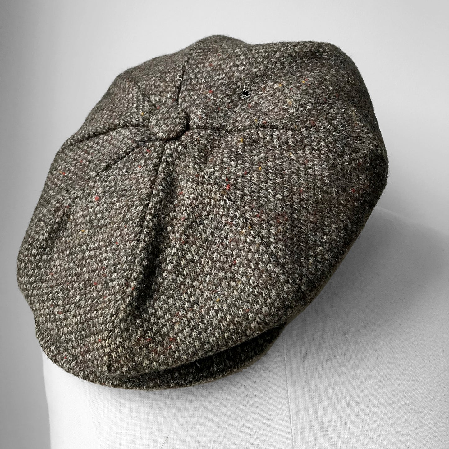 Wool Tweed Made in Britain Newsie Hat