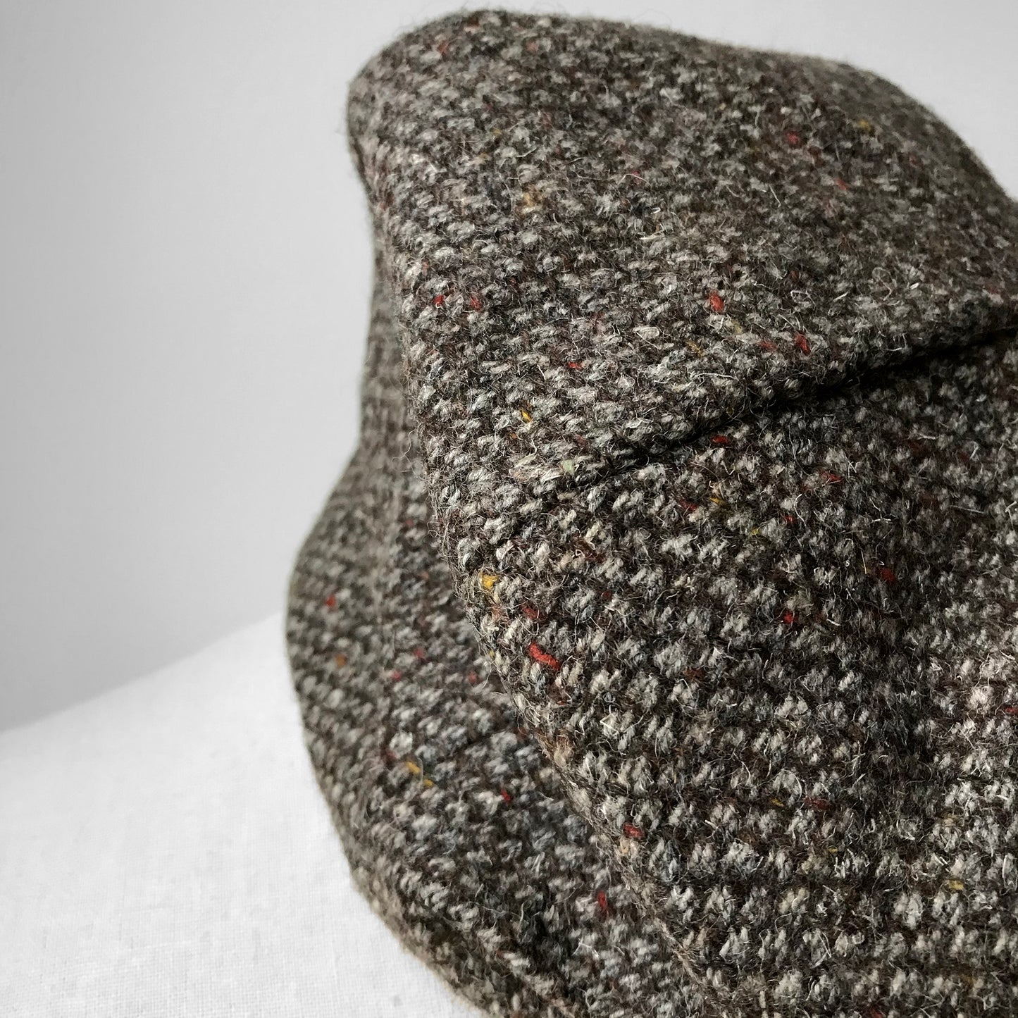 Wool Tweed Made in Britain Newsie Hat